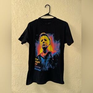 Halloween Men’s Medium Black Graphic T-Shirt